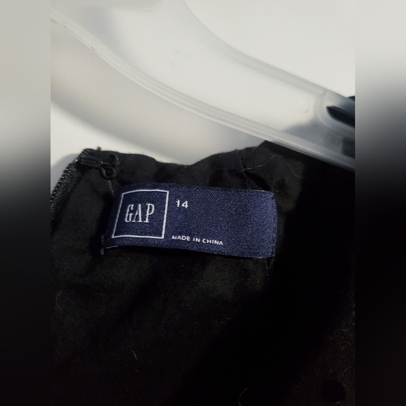 Polka Dot Fit & Flare Dress Black W 13US - Picture 3 of 3